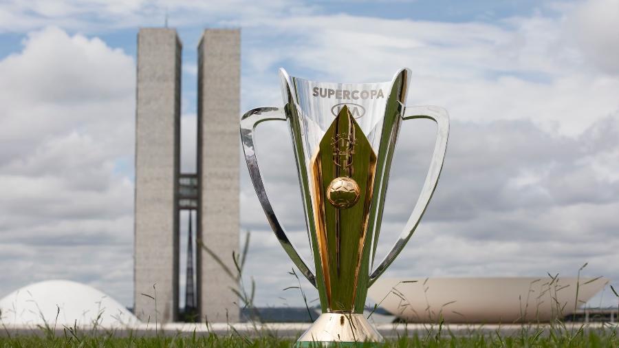 Taça da Supercopa do Brasil; decisão será no Estádio Mané Garrincha, em Brasília - Lucas Figueiredo/CBF