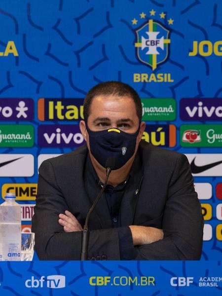 André Jardine, técnico da seleção brasileira olímpica - Lucas Figueiredo/CBF