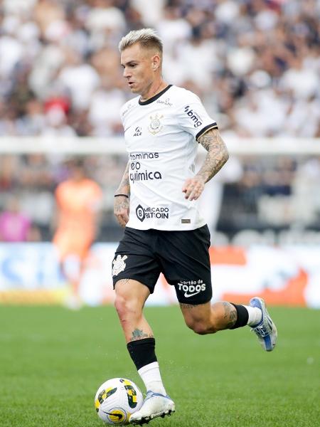 Róger Guedes, durante a partida entre Corinthians e Fortaleza - Rodrigo Coca/Agência Corinthians