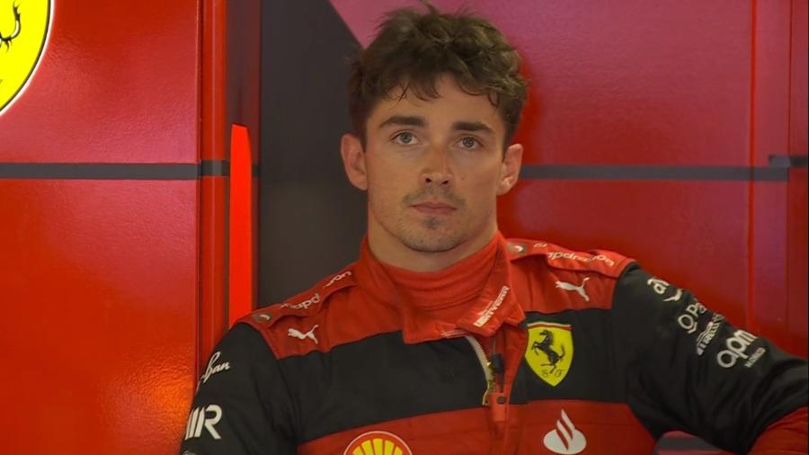 Charles Leclerc, piloto da Ferrari - Reprodução/F1TV