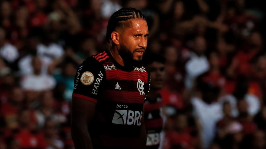 Pablo em campo pelo Flamengo no Maracanã - Gilvan de Souza/Flamengo