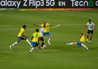 De provocações a briga na base: rivalidade de Brasil e Argentina esquenta - Florencia Tan/Getty