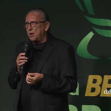Galvão Bueno participa do sorteio da Copa do Brasil 2023 - Reprodução/ Youtube CBF