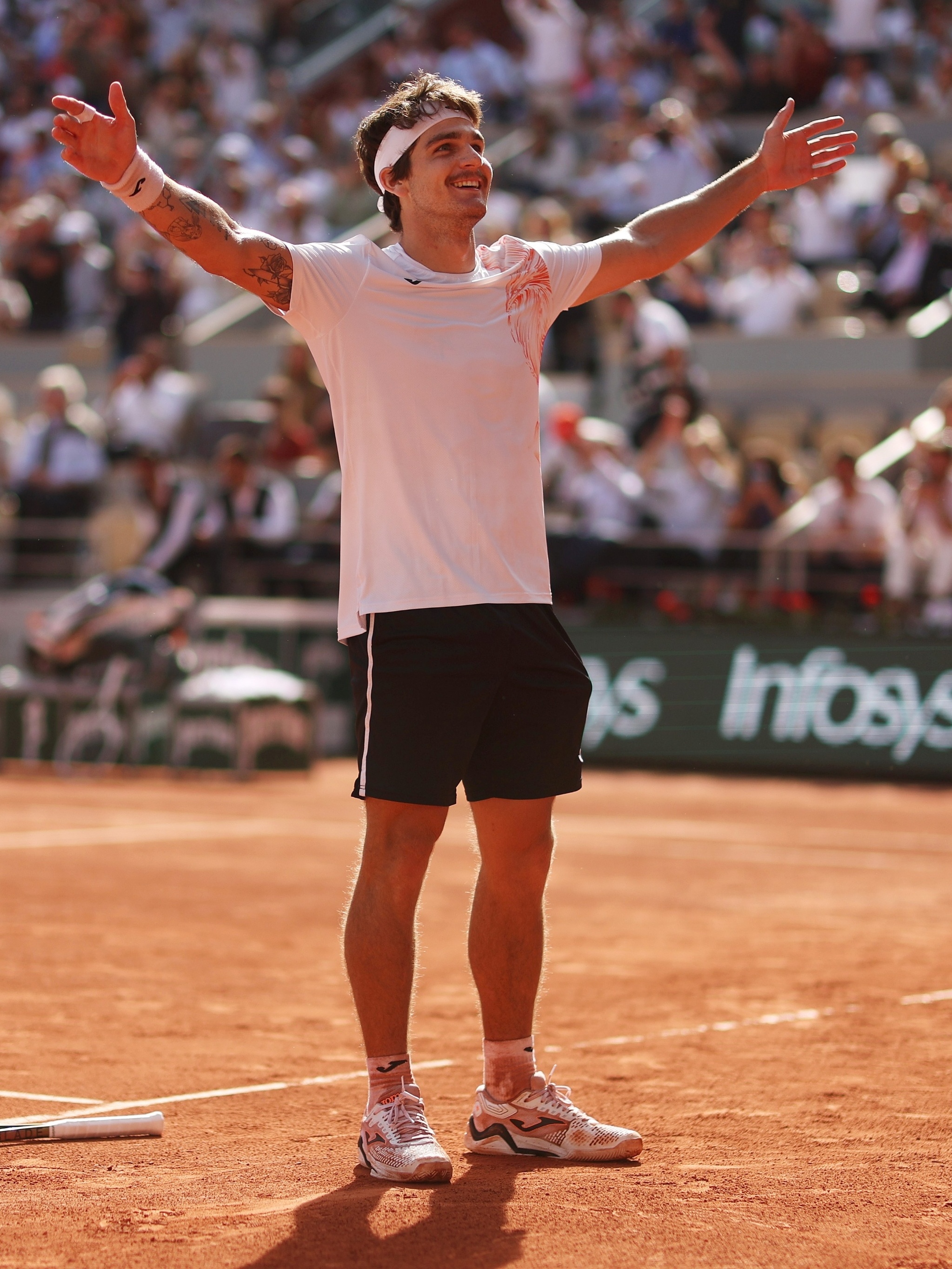 O brasileiro Thiago Wild faz história em Roland Garros. E é só a primeira  rodada