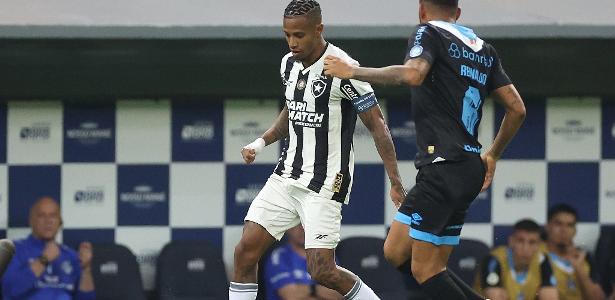 Botafogo tem gol anulado, empate com Grêmio e Palmeiras se aproxima na tabela