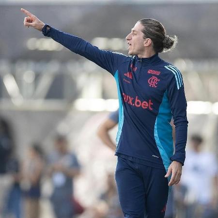 Filipe Luis, técnico do Flamengo