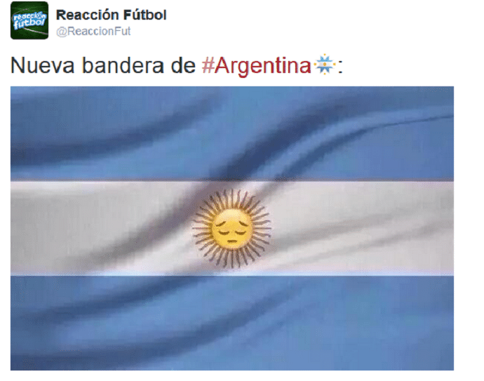 Derrota da Argentina gerou piadas nas redes sociais