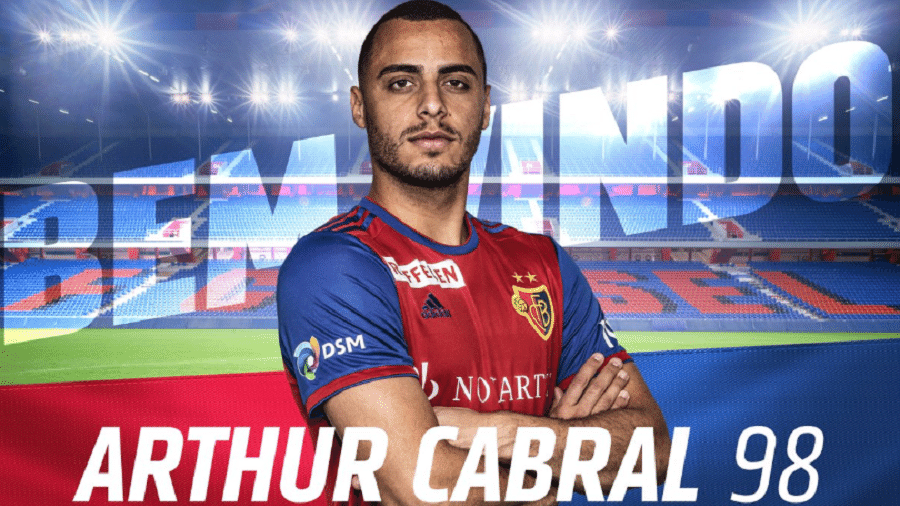 Arthur Cabral já foi anunciado como novo reforço do Basel, da Suiça - Reprodução/Twitter Basel