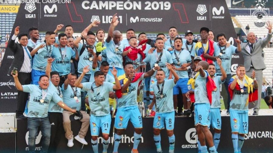 Binacional comemora título de campeão do Peruano de 2019 - Divulgação/Binacional