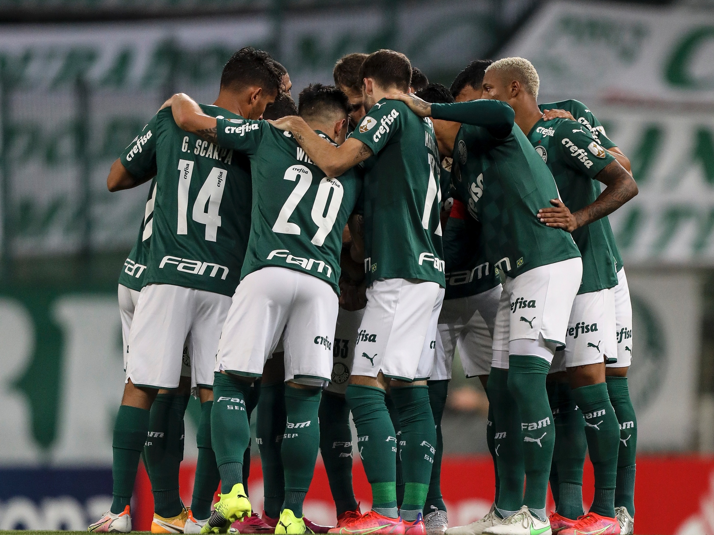 Palmeiras tem oito jogadores na seleção da semana da Libertadores