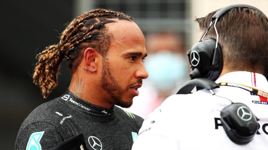 Hamilton se prepara para correr no GP da França - Joe Portlock - Formula 1/Formula 1 via Getty Images