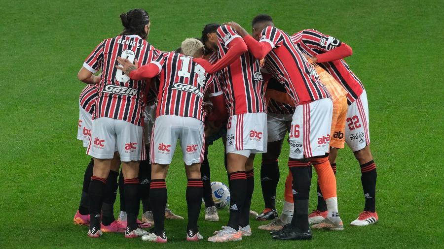 Após empate com Corinthians, clube volta o foco para o duelo do próximo domingo contra a sensação Bragantino - Marcello Zambrana/AGIF