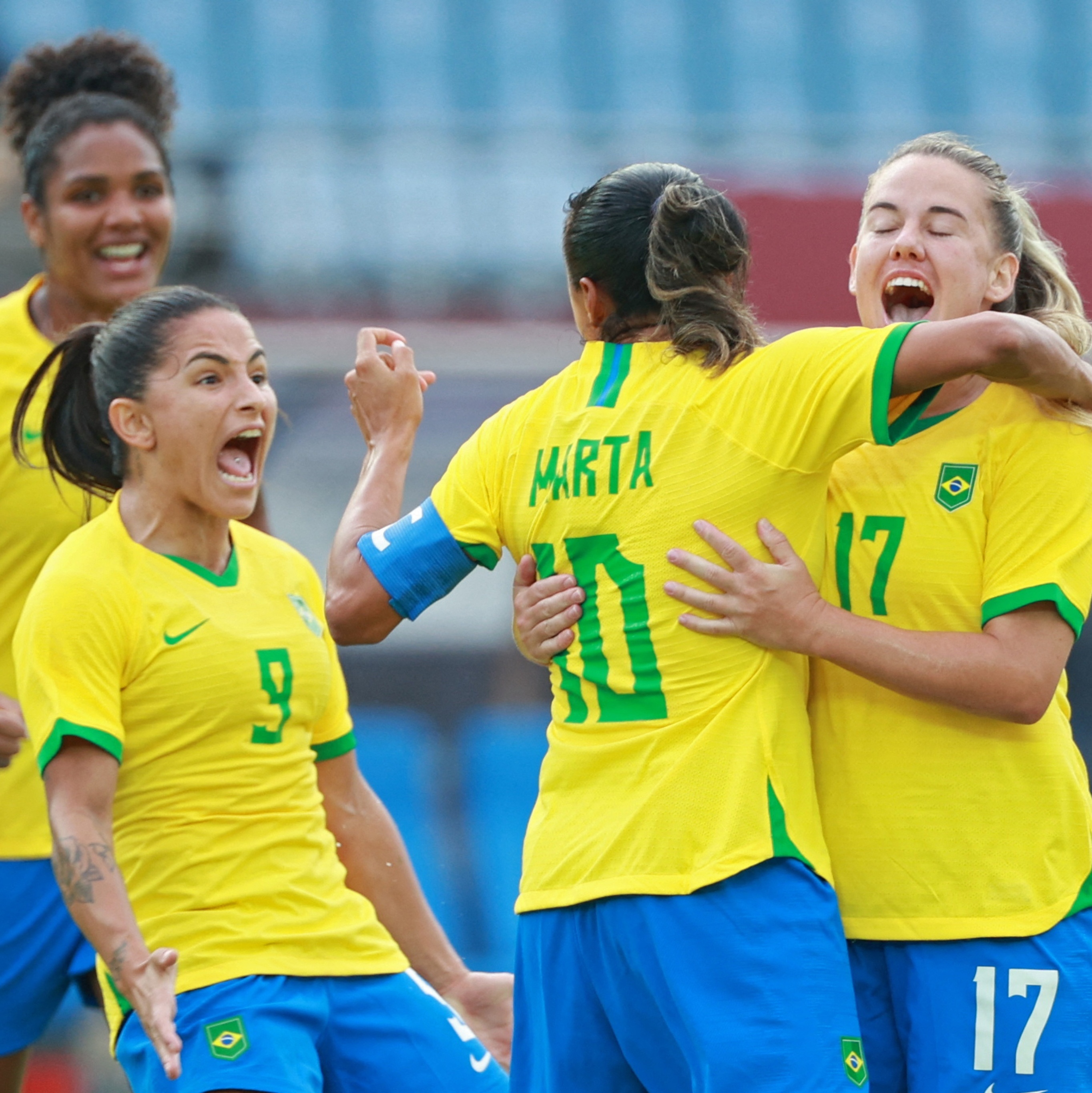 Seleção Feminina de Futebol on X: Hoje tem #GuerreirasDoBrasil em