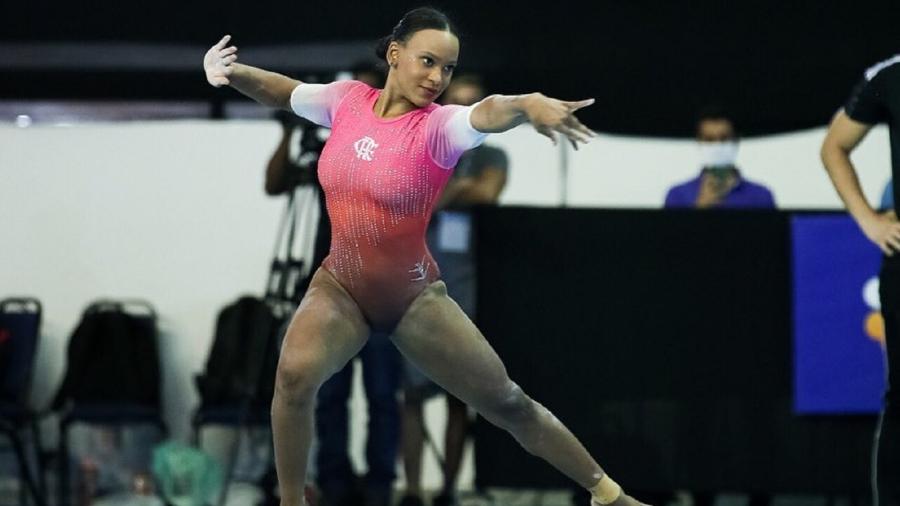 Rebeca Andrade alcançou três finais no Mundial de Ginástica - Reprodução/Instagram