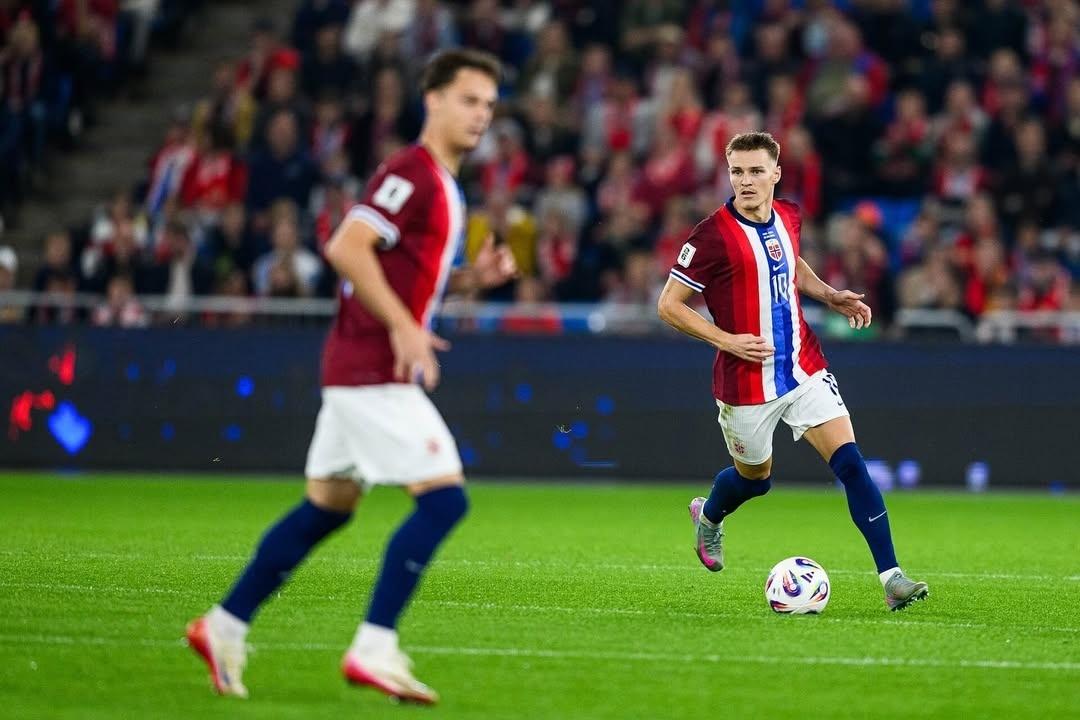 Martin Odegaard, jogador da seleção da Noruega - undefined