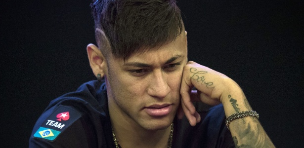 Neymar enfrenta problemas com a Receita em questão envolvendo verbas salariais - AFP PHOTO / Nelson ALMEIDA