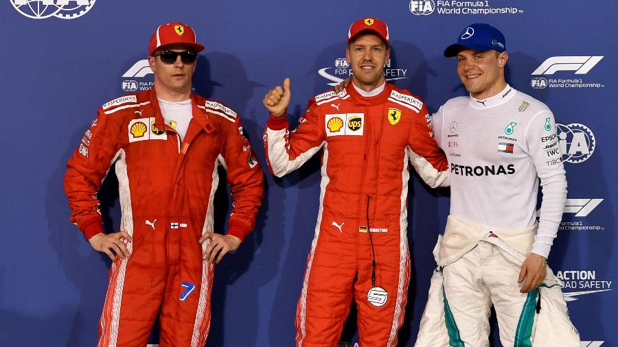 Sebastian Vettel foi o mais rápido no treino classificatório deste sábado - AFP PHOTO / ANDREJ ISAKOVIC