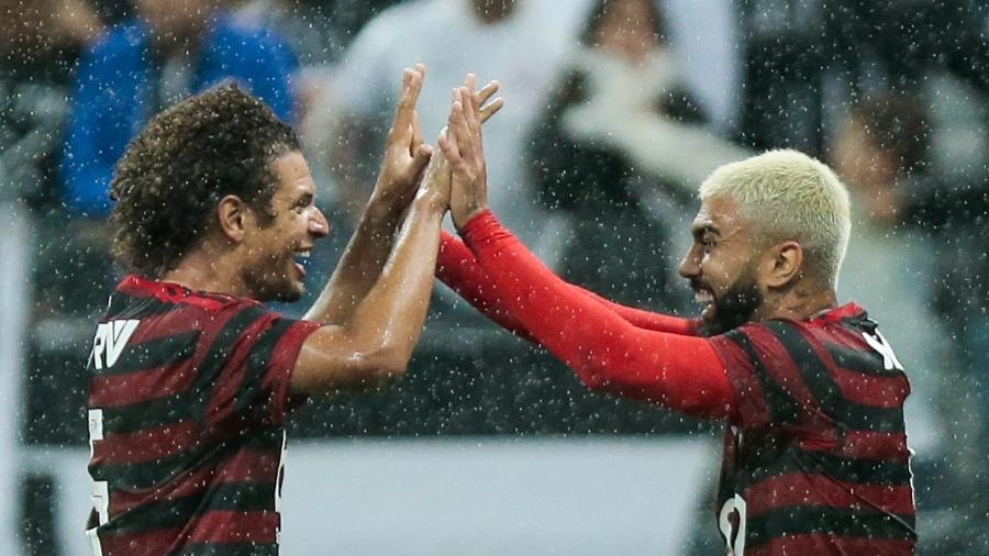 O Flamengo tenta voltar a vencer no Campeonato Brasileiro. Willian Arão e Gabigol estarão em campo - Marcello Zambrana/AGIF