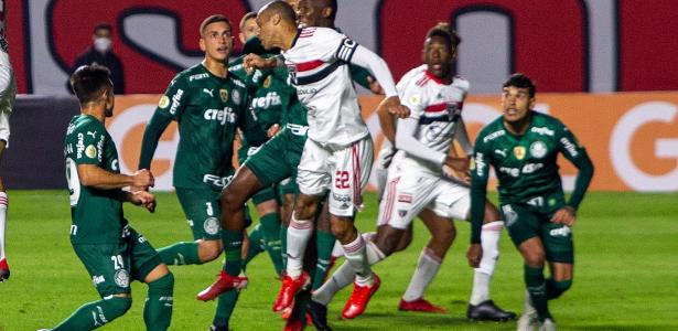 Em jogo com lances polêmicos, Inter perde para o Palmeiras