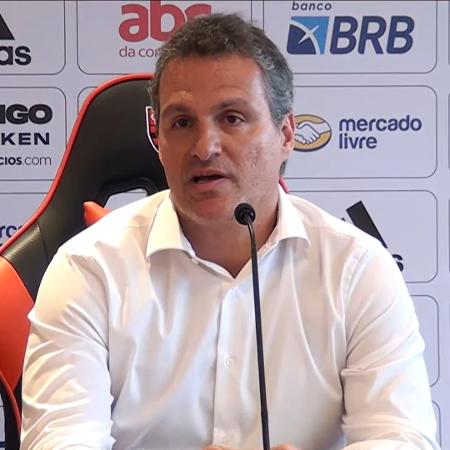Diretor-executivo do Flamengo, Bruno Spindel disse que vai buscar a continuidade do trabalho de Dorival - Reprodução
