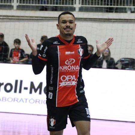 Dieguinho, durante jogo do Joinville - Juliano Schmidt/JEC