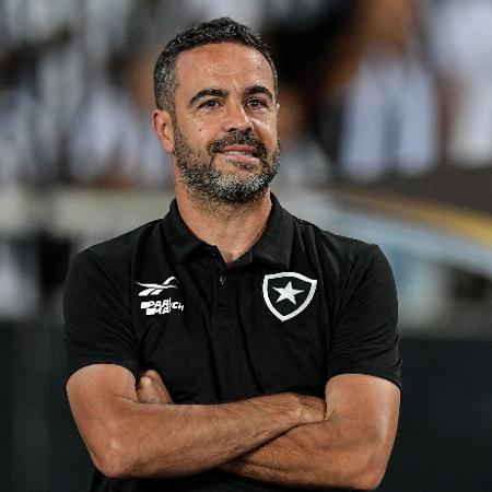 O técnico Artur Jorge, do Botafogo, no jogo contra o Universitario-PER, pela Libertadores - Thiago Ribeiro/Agif