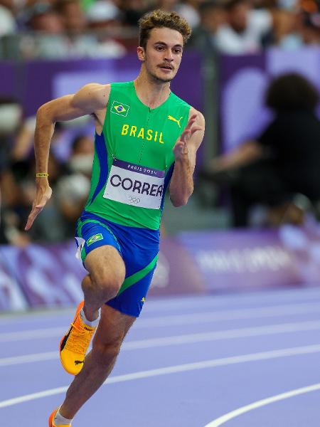 Renan Gallina está na semifinal dos 200m rasos