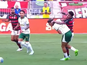 Abel se revolta com não expulsão de jogador do Flamengo: 'Falta coragem'