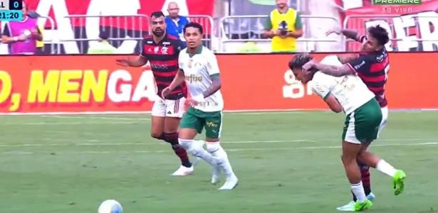 Abel critica conduta do árbitro em lance polêmico durante jogo do Flamengo.