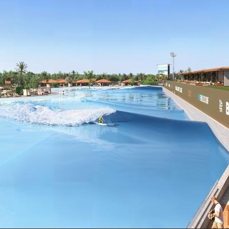 Projeto quer colocar piscina de onda em Búzios na rota do circuito do surfe - Divulgação