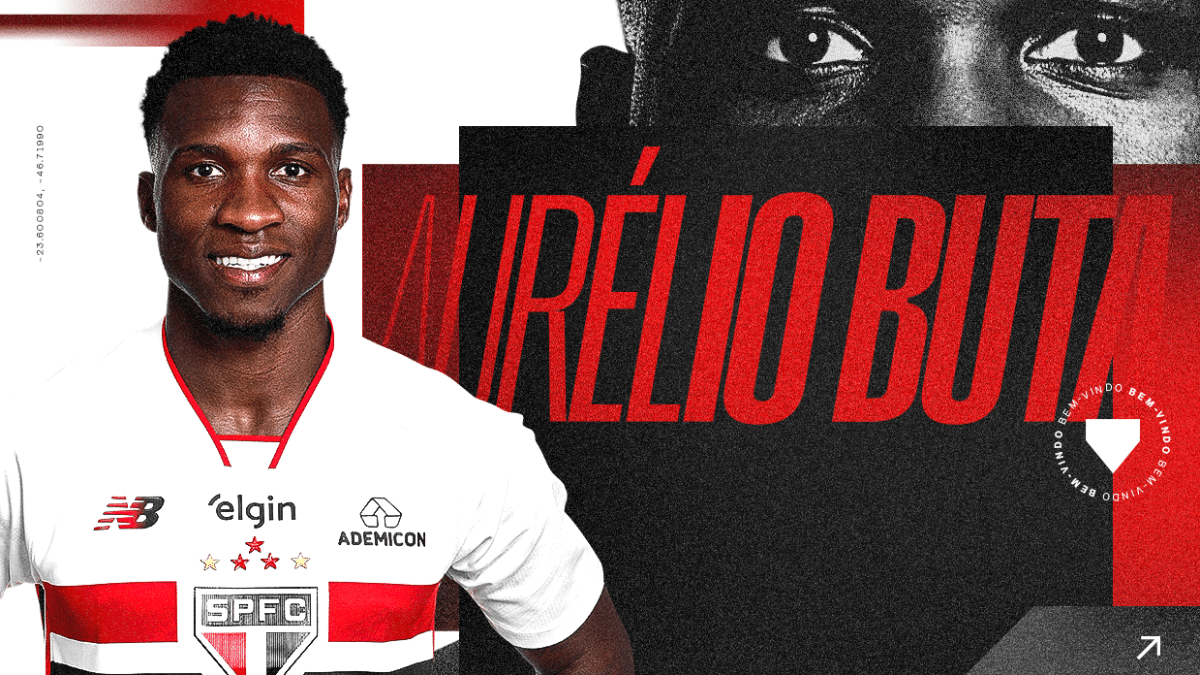 São Paulo anuncia contratação de Aurélio Buta, lateral ex-Frankfurt