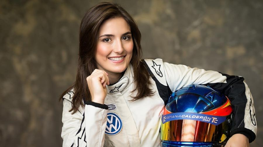 Tatiana Calderón já trabalhava para a Sauber no ano passado - Reprodução
