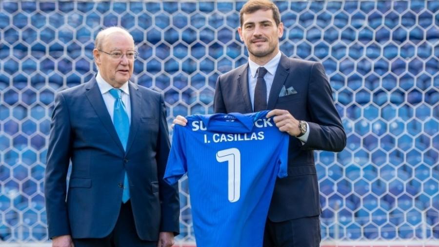 Porto renova por mais uma temporada com goleiro Casillas - Reprodução