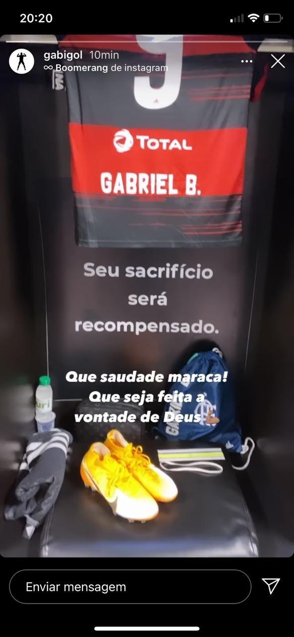 Gabigol será titular contra o São Paulo