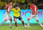 Colômbia fica no empate com o Paraguai e chega ao quinto jogo sem vitória - AFP