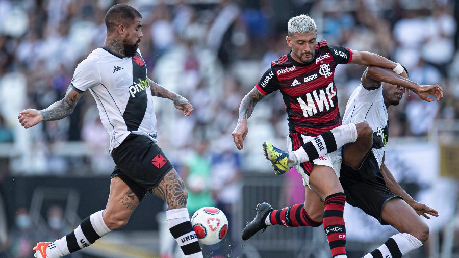 Arrascaeta, do Flamengo - JORGE RODRIGUES/AGIF - AGÊNCIA DE FOTOGRAFIA/ESTADÃO CONTEÚDO