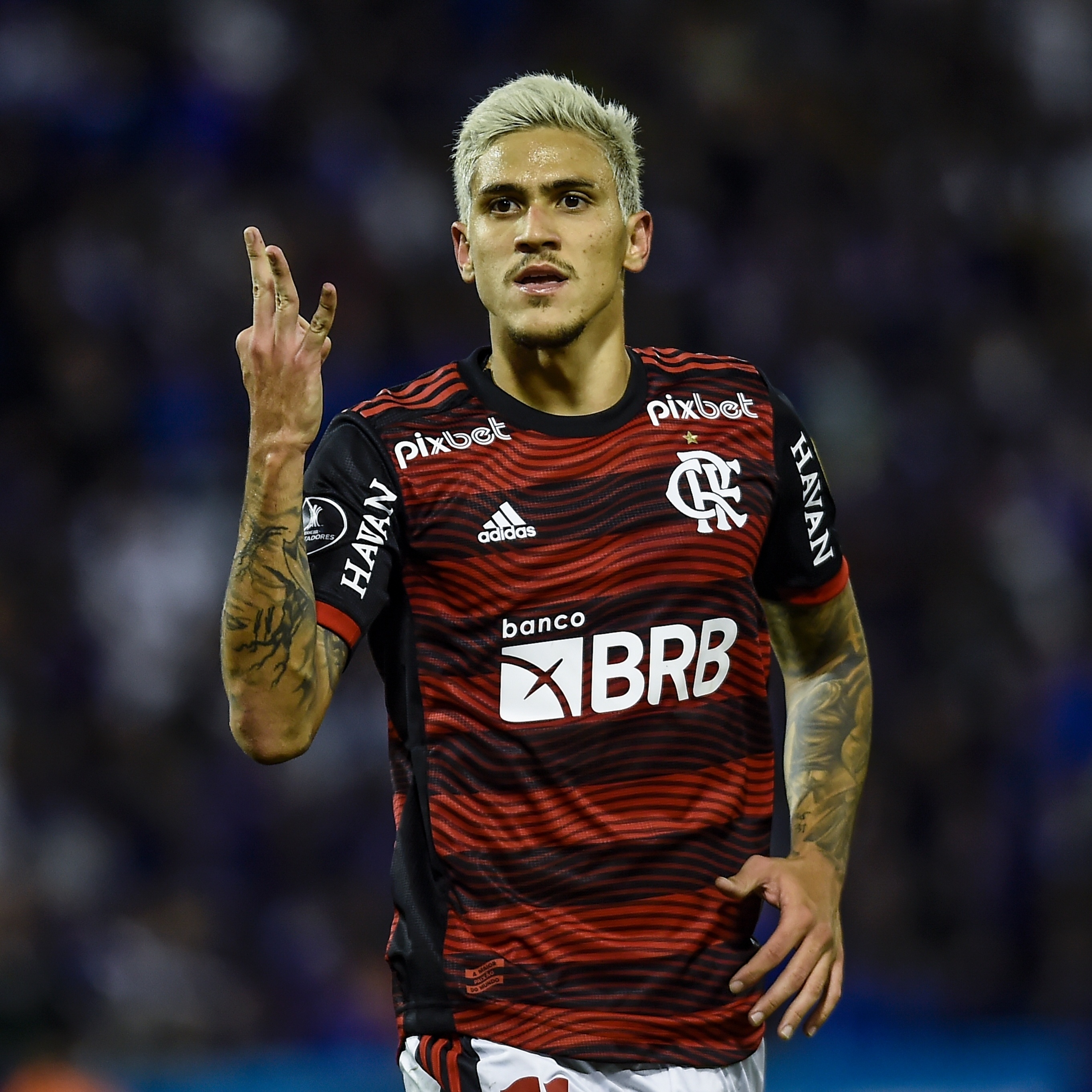 Pedro, do Flamengo, explica comemoração em libras na final contra o  Corinthians - Lance!