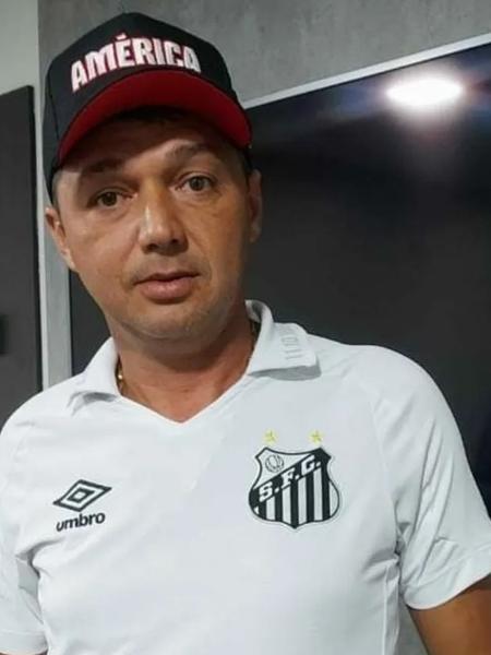 Antonio, presidente do Iguatu, torce para o Santos - Arquivo Pessoal