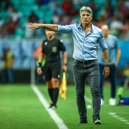 Renato Gaúcho durante Grêmio x Bahia pelo Brasileirão
