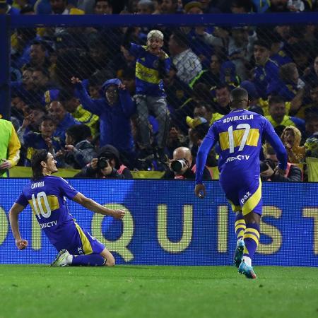 Cavani foi justamente o autor do gol da vitória de 1 a 0 do Boca sobre o Cruzeiro no jogo de ida