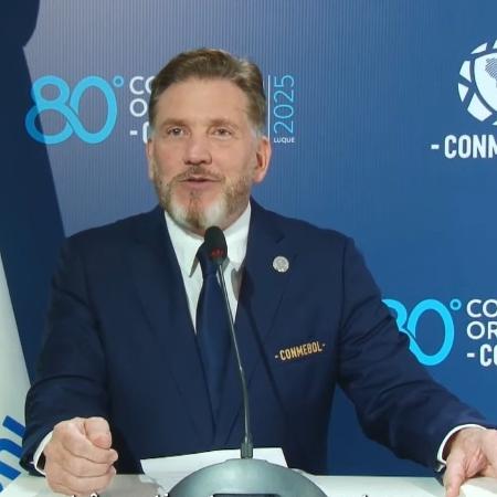 Alejandro Domínguez, presidente da Conmebol Alejandro Domínguez, presidente da Conmebol