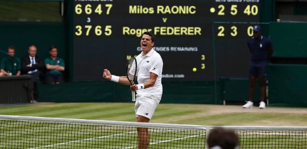 Raonic vence Federer - Stefan Wermuth/Reuters - Stefan Wermuth/Reuters