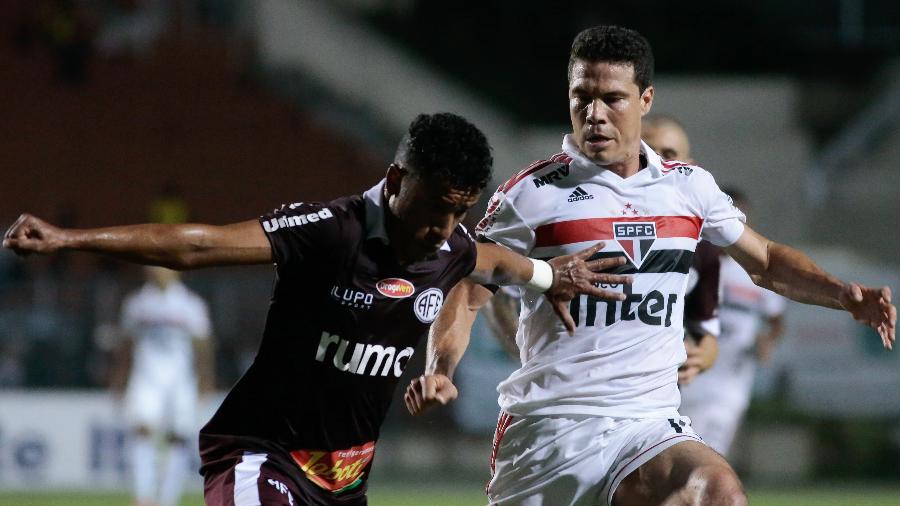 Hernanes salvou o São Paulo de derrota para a Ferroviária no Paulistão do ano passado, no Pacaembu - Marcello Zambrana/AGIF