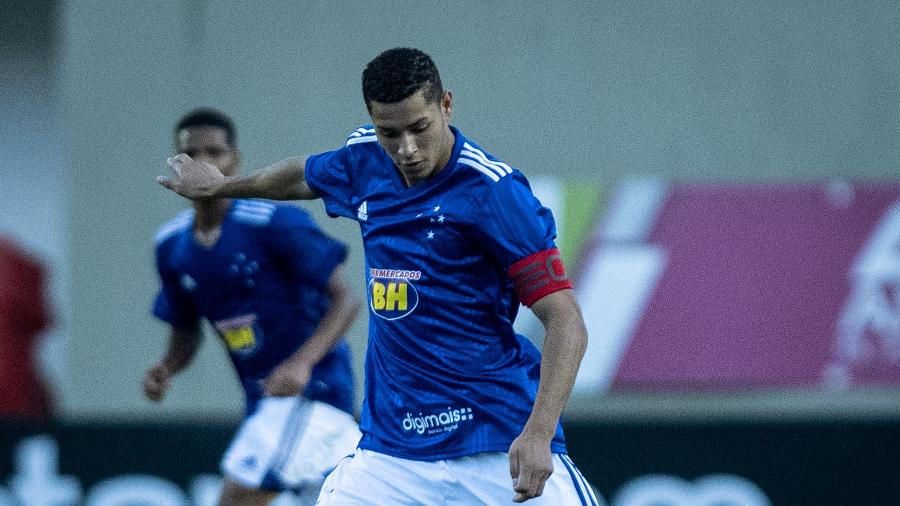 Matheus Pereira foi lateral esquerdo do sub-20 do Cruzeiro - Gustavo Aleixo/Cruzeiro