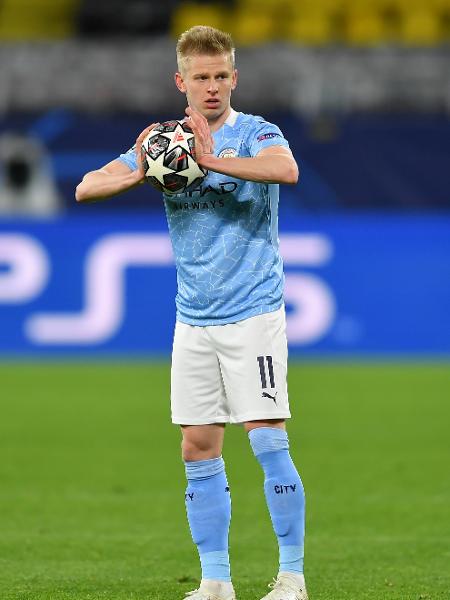 Oleksandr Zinchenko, jogador do Manchester City - Frederic Scheidemann/Getty Images