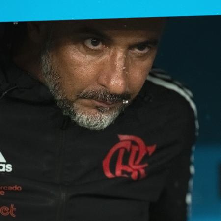 Técnico do Flamengo elogiou postura da equipe e lamentou resultado da Recopa - Jorge Rodrigues/AGIF