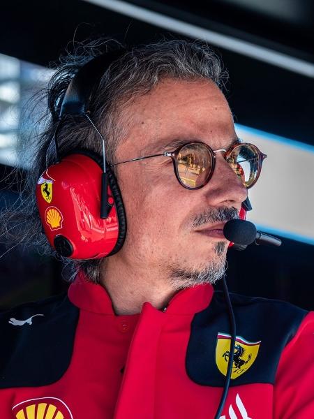 Laurent Mekies, diretor de corridas da Ferrari, durante o GP da Austrália - Ferrari