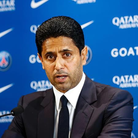 Nasser Al-Khelaïfi, presidente do PSG, vendeu parte do clube - Eurasia Sport Images/Getty Images