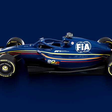 Modelo do novo carro da Fórmula 1 para a temporada 2026 Modelo do novo carro da Fórmula 1 para a temporada 2026