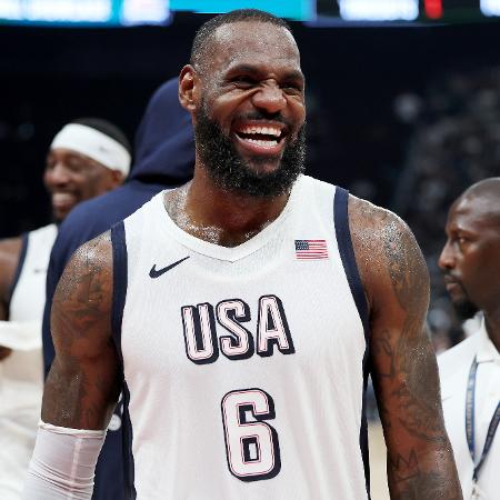 LeBron James, um dos astros do Dream Team dos EUA 